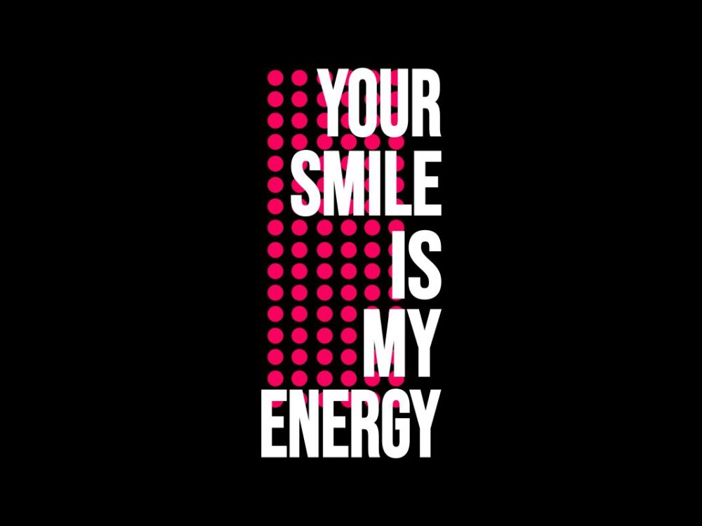 Your Smile Is My Energy Quote SVG File