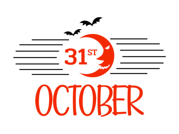 31 October SVG Cut File