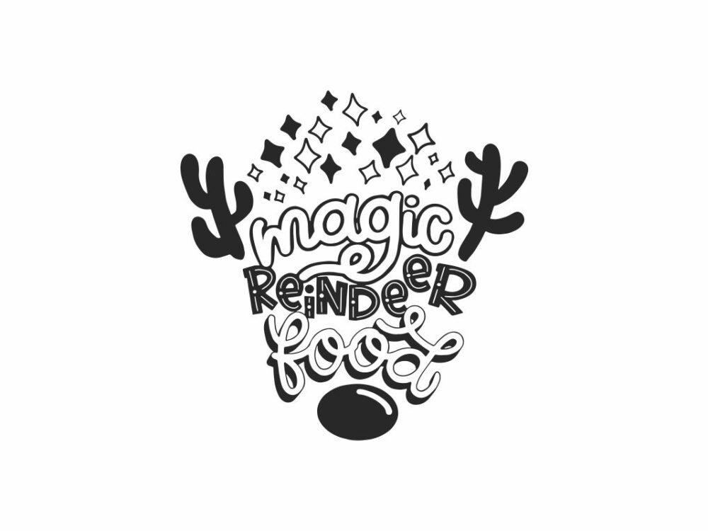 Magic Reindeer Food SVG Quote File