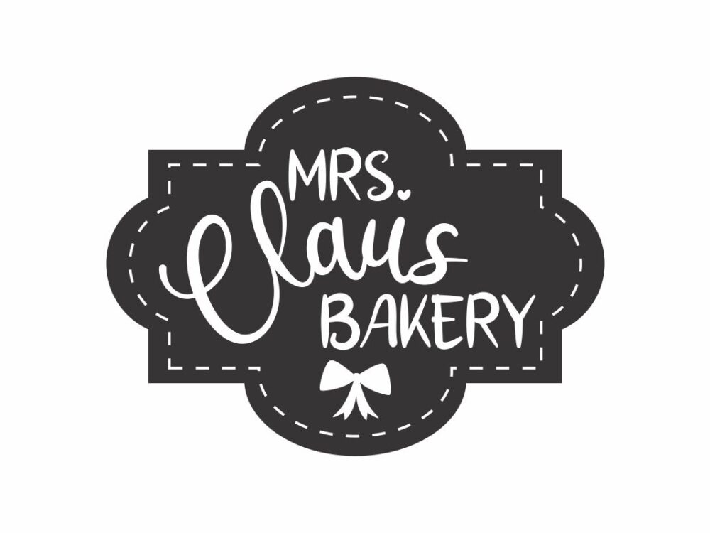 Mrs Claus Bakery SVG File