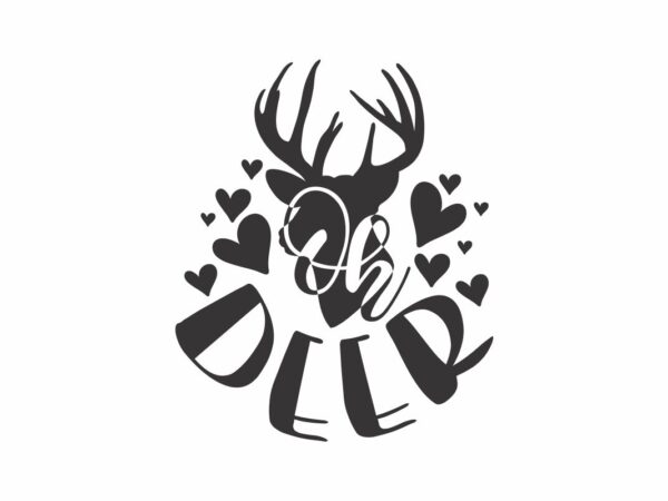 Oh Deer SVG File