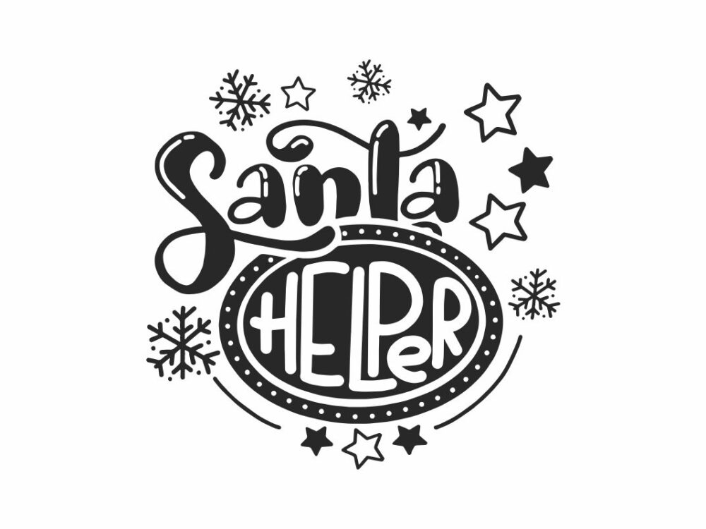 Santa Helper SVG Christmas File