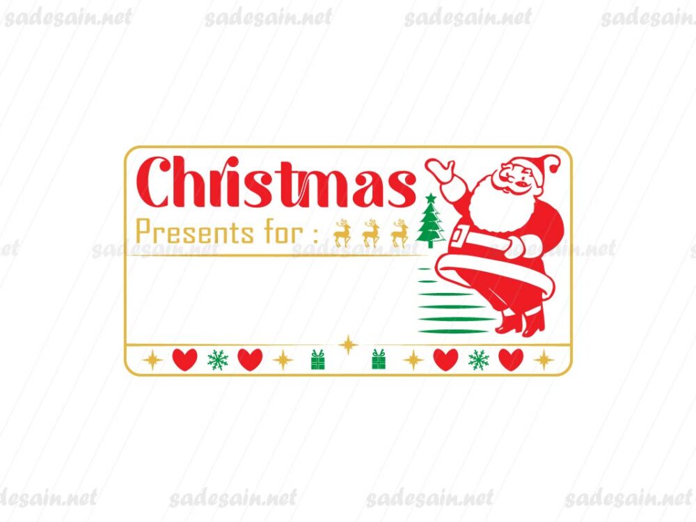 Christmas Presents SVG Cut File