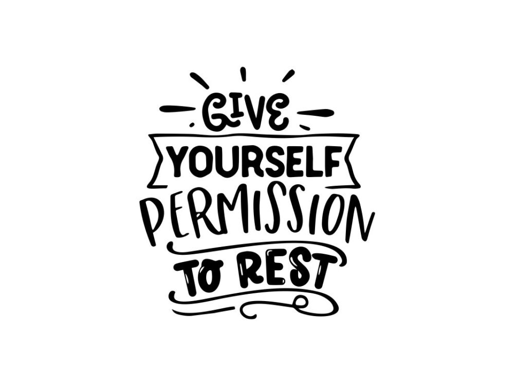 Give Yourself Permission SVG File