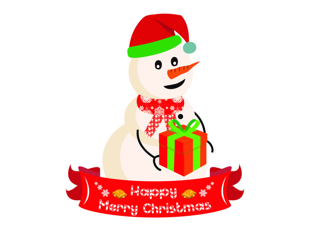 Snowman SVG Cut File