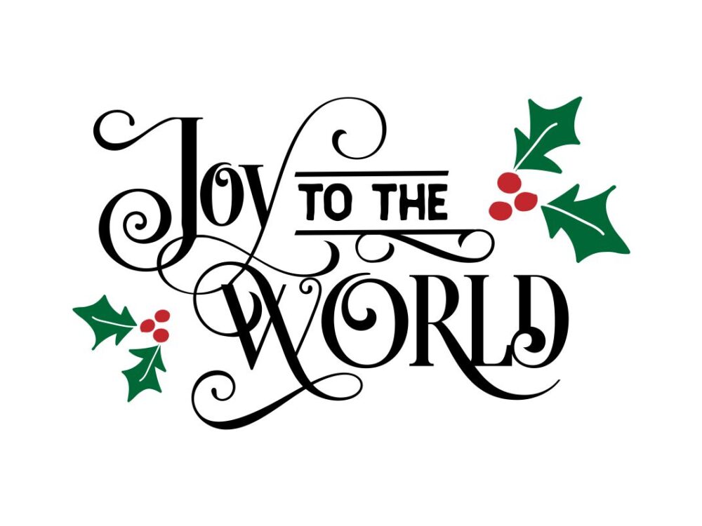 Joy to The World | Quote Christmas SVG File