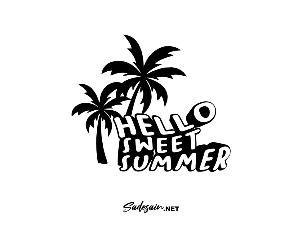 Best Sun Summer Beach Graphic SVG Files