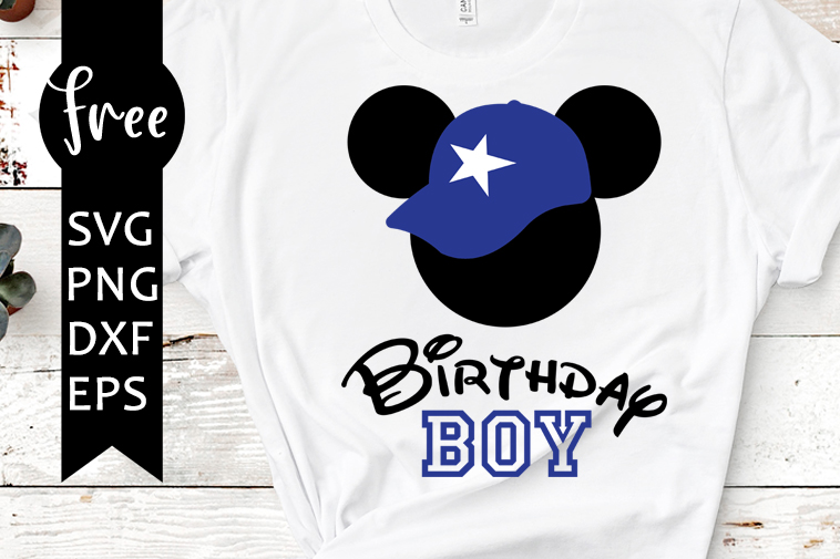 Birthday Boy SVG PNG DXF EPS