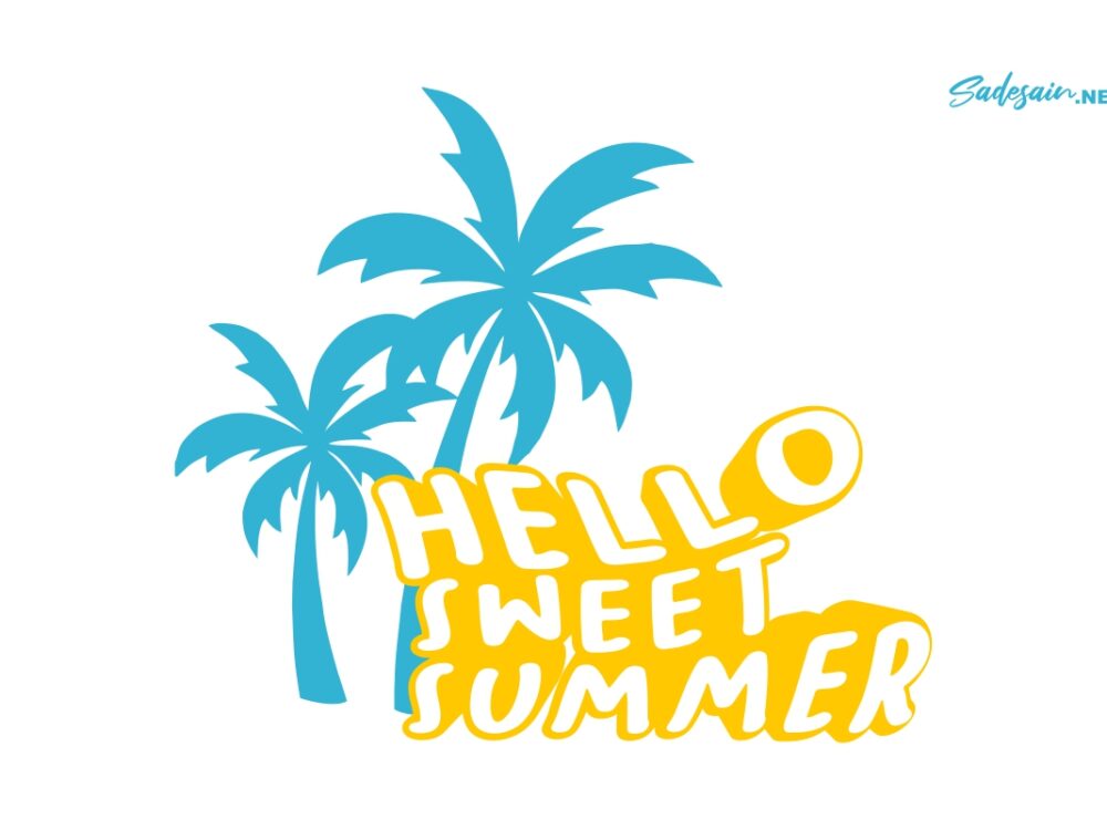 Hello Sweet Summer SVG Files