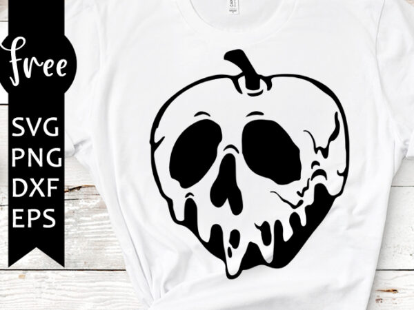 Poison Apple SVG PNG DXF EPS