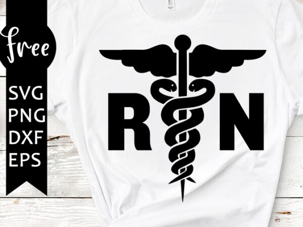 Registered Nurse SVG PNG DXF EPS