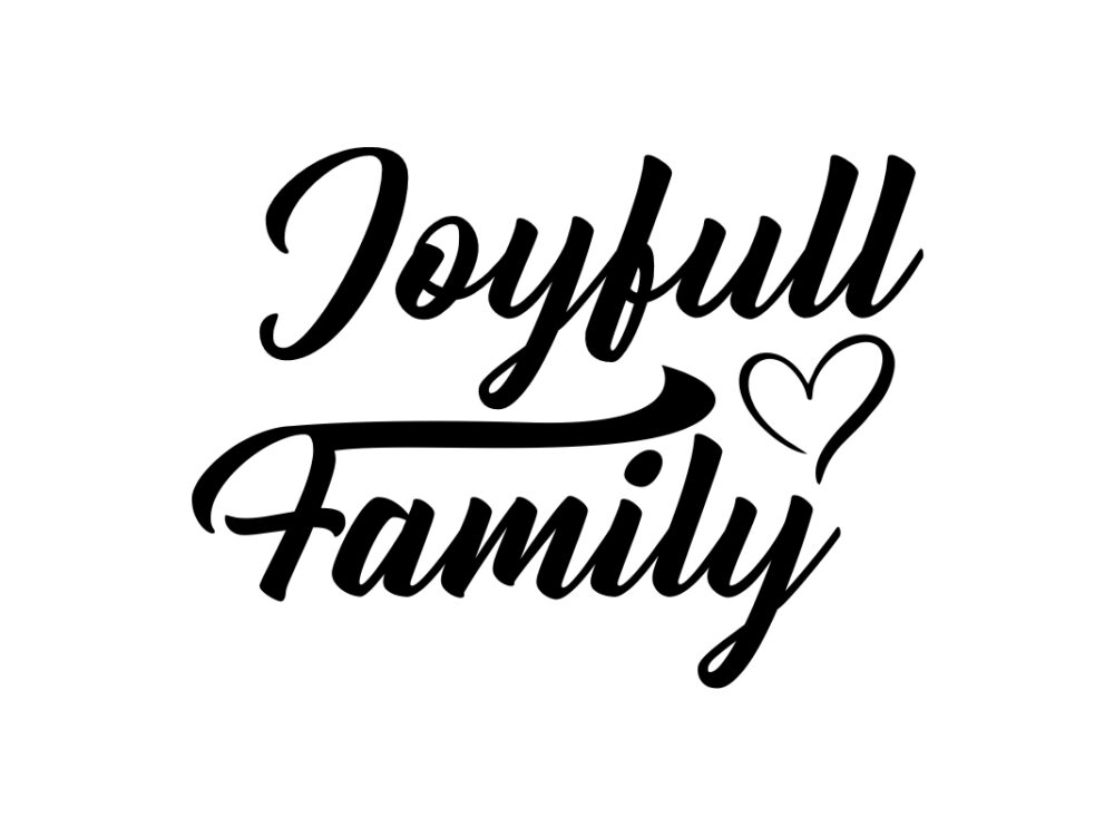 Joyfull Family SVG Cut Files