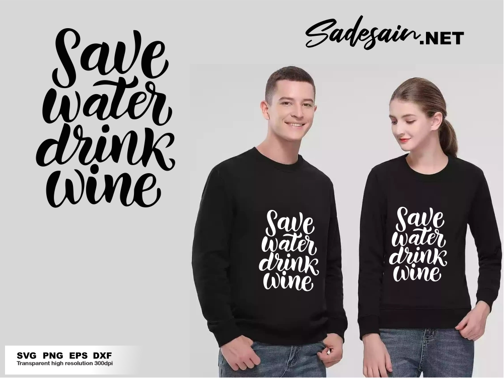 Save Water Drink SVG Files